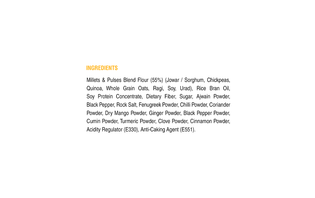 Ritebite Max Protein 7 Grain Protein Snack Desi Masala   Pack  60 grams